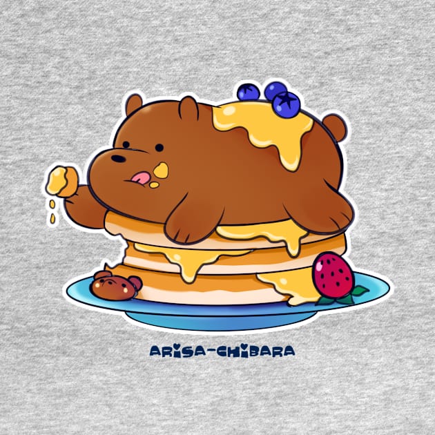 Brown Bear Pancakes by arisachibara